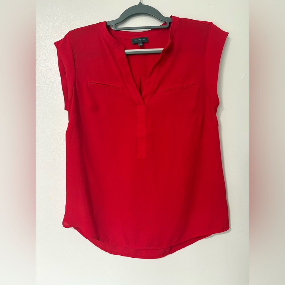 The Limited Vibrant Red Blouse